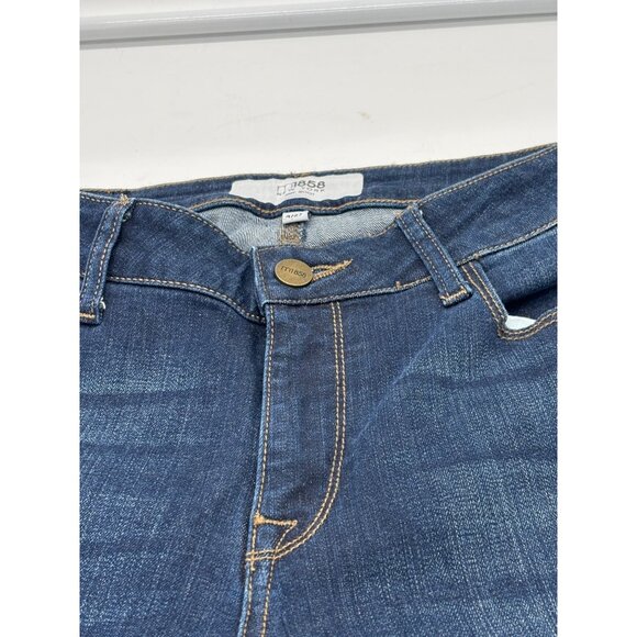 M1868 Womens Dark Wash Denim Flare Jeans Size 4/27" - Picture 3 of 12